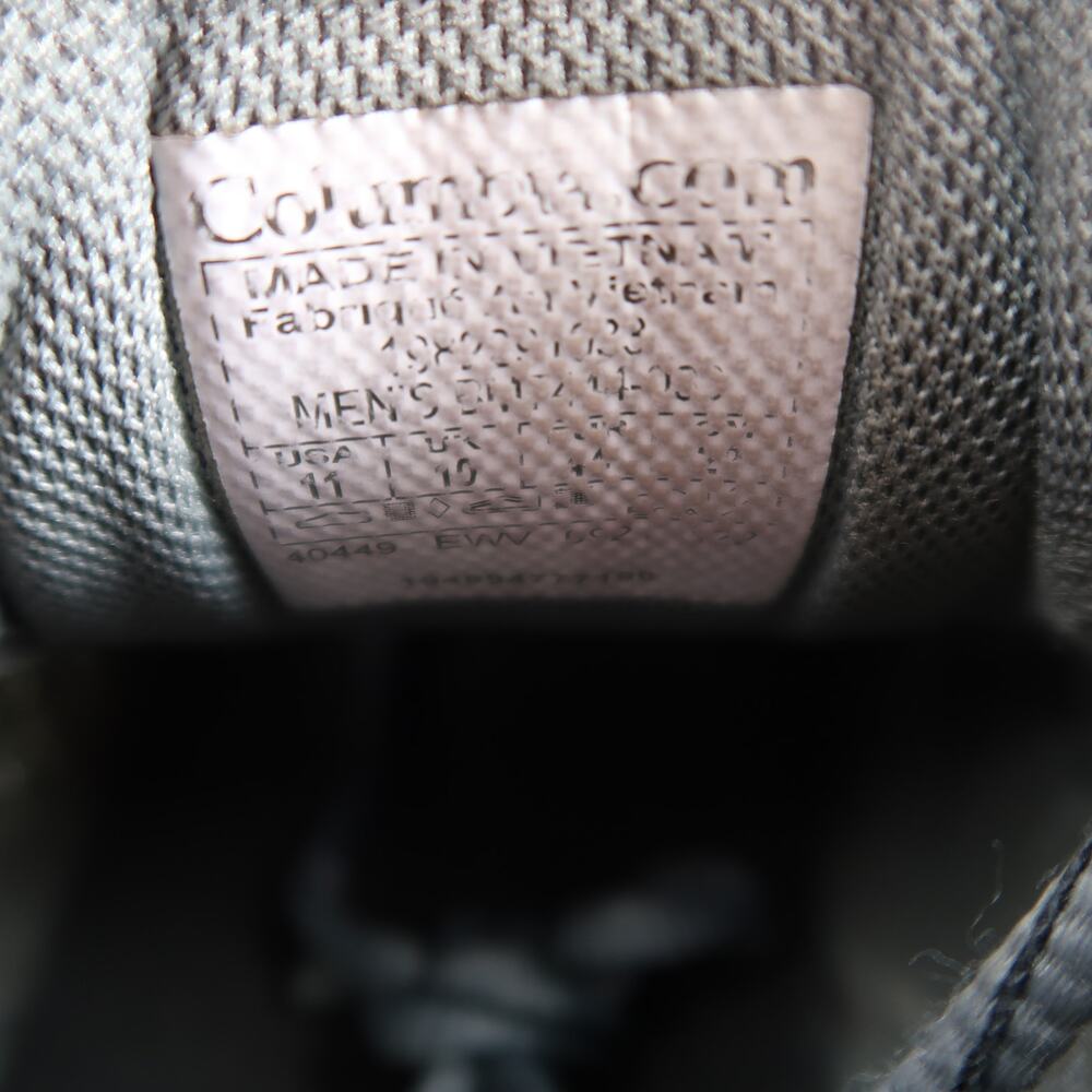 Columbia Shoes Mens 11 Athletic Trainers Hatana Breathe Hiking Outdoor Lace Up - Picture 14 of 15